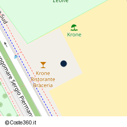 Posizione approssimativa di Vale Ristorante