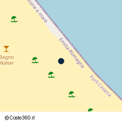 Posizione approssimativa di Gobbi Hotels