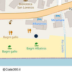 Posizione approssimativa di Hotel Albatros