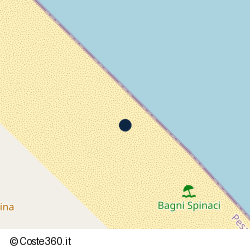 Posizione approssimativa di Baronciani Beach