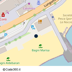 Posizione approssimativa di Ristorante Bagni Marisa