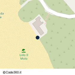 Posizione approssimativa di Lido il Molo