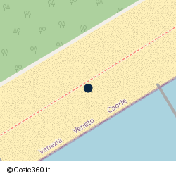 Posizione approssimativa di Mare Strand Lido