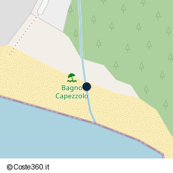 Posizione approssimativa di Bagno Capezzolo
