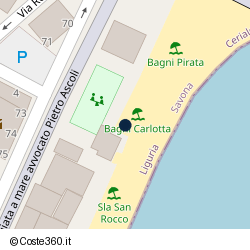 Posizione approssimativa di Bagni Carlotta