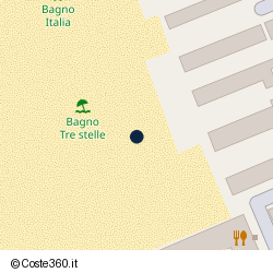 Posizione approssimativa di Bagno Amedeo