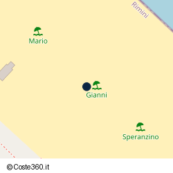 Posizione approssimativa di Bagni Gianni 64