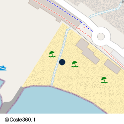 Posizione approssimativa di Scapinera Beach