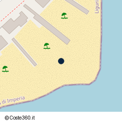 Posizione approssimativa di Bagni sanremo Blue Bay