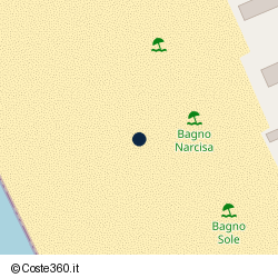 Posizione approssimativa di Bagno Narcisa