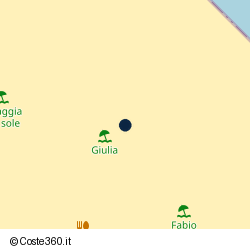 Posizione approssimativa di Bagno Giulia
