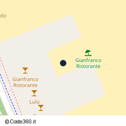Posizione approssimativa di Chalet Ristorante Lulù
