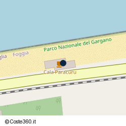 Posizione approssimativa di Cala Paracuru