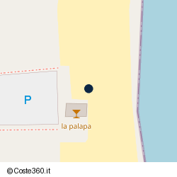 Posizione approssimativa di La Palapa