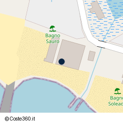 Posizione approssimativa di Bagno Sauro Marinella