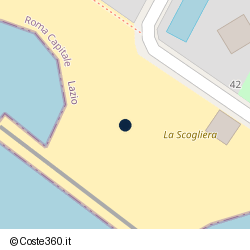 Posizione approssimativa di La Scogliera