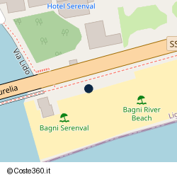 Posizione approssimativa di Bagni Serenval