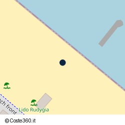 Posizione approssimativa di Lido Rudygia