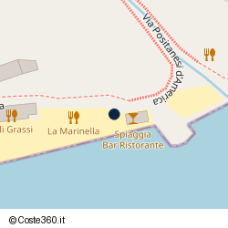 Posizione approssimativa di Ristorante La Marinella