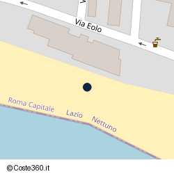 Posizione approssimativa di Bellavista Beach Club