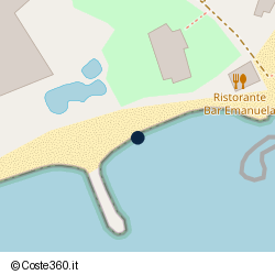 Posizione approssimativa di Banana Beach