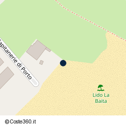 Posizione approssimativa di Lido La Baita