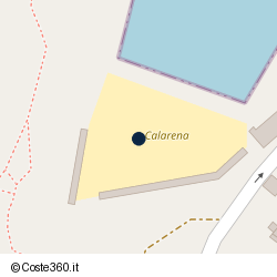 Posizione approssimativa di Lido Calarena