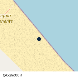 Posizione approssimativa di Bagni 'Lucio' N. 12
