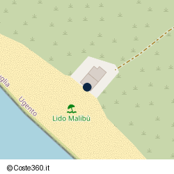 Posizione approssimativa di Lido Malibù