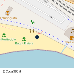 Posizione approssimativa di Bagni Riviera Lavagna