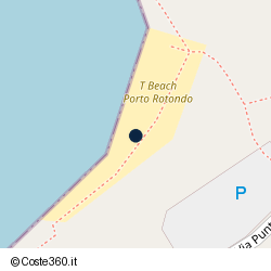 Posizione approssimativa di Tartarughino Beach