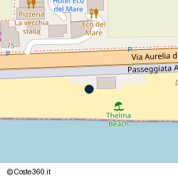Posizione approssimativa di Thelma Beach