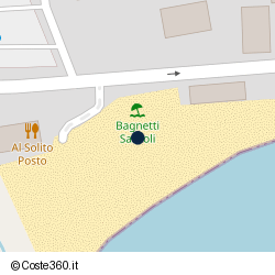 Posizione approssimativa di Bagnetti Salivoli