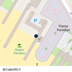 Posizione approssimativa di Bagno Paradiso