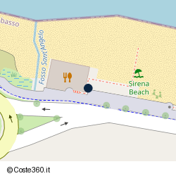 Posizione approssimativa di Lido Sirena Beach