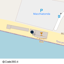 Posizione approssimativa di Spiaggia di Macchiatonda