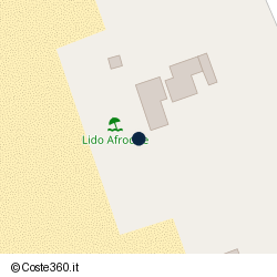 Posizione approssimativa di Lido Afrodite