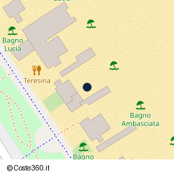 Posizione approssimativa di Bagno Giardino