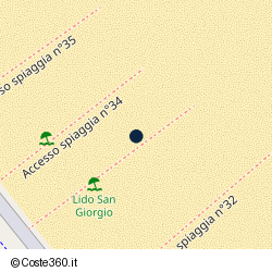 Posizione approssimativa di Lido San Giorgio