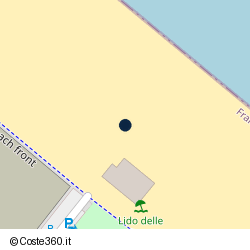 Posizione approssimativa di Lido Delle Rose