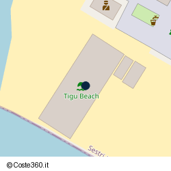 Posizione approssimativa di Tigu Beach