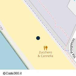 Posizione approssimativa di Marina Beach Club