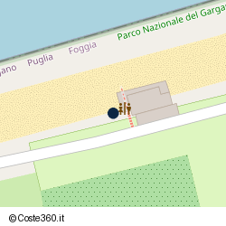 Posizione approssimativa di Lido Azzurro Sosta Camper
