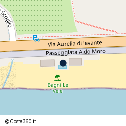 Posizione approssimativa di Bagni Le Vele