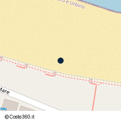 Posizione approssimativa di Spiaggia Bagni 32