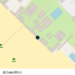 Posizione approssimativa di Girasole Beach