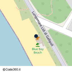 Posizione approssimativa di Lido Blue Bay