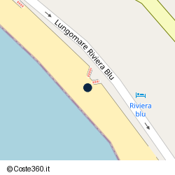 Posizione approssimativa di Hotel Riviera Bleu