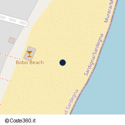 Posizione approssimativa di Bobo Beach Bar