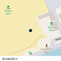 Posizione approssimativa di Bagno Flora